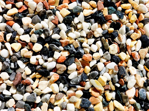 Photo de Galets multicolores 12/18, Minéraux et décoration – Les Tourbières de Sucé