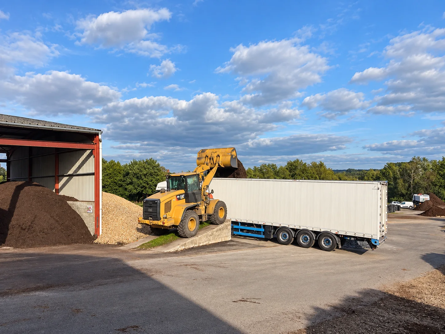 Transporteur partenaire pour les livraisons de grands volumes